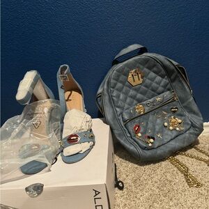 Heels never work. Bag worn once